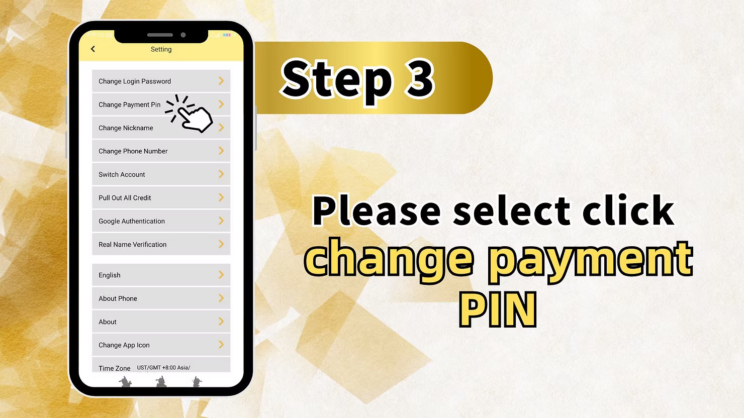Forgot transfer password guide at LUCKY TOWN PLUS